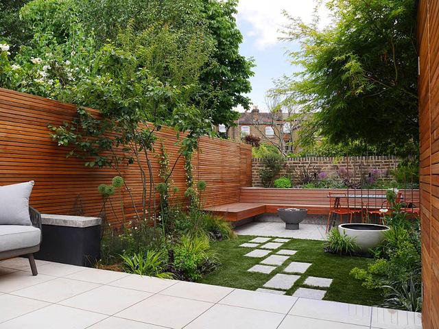 庭院設計:小面積花園也可以設計得很精致好看